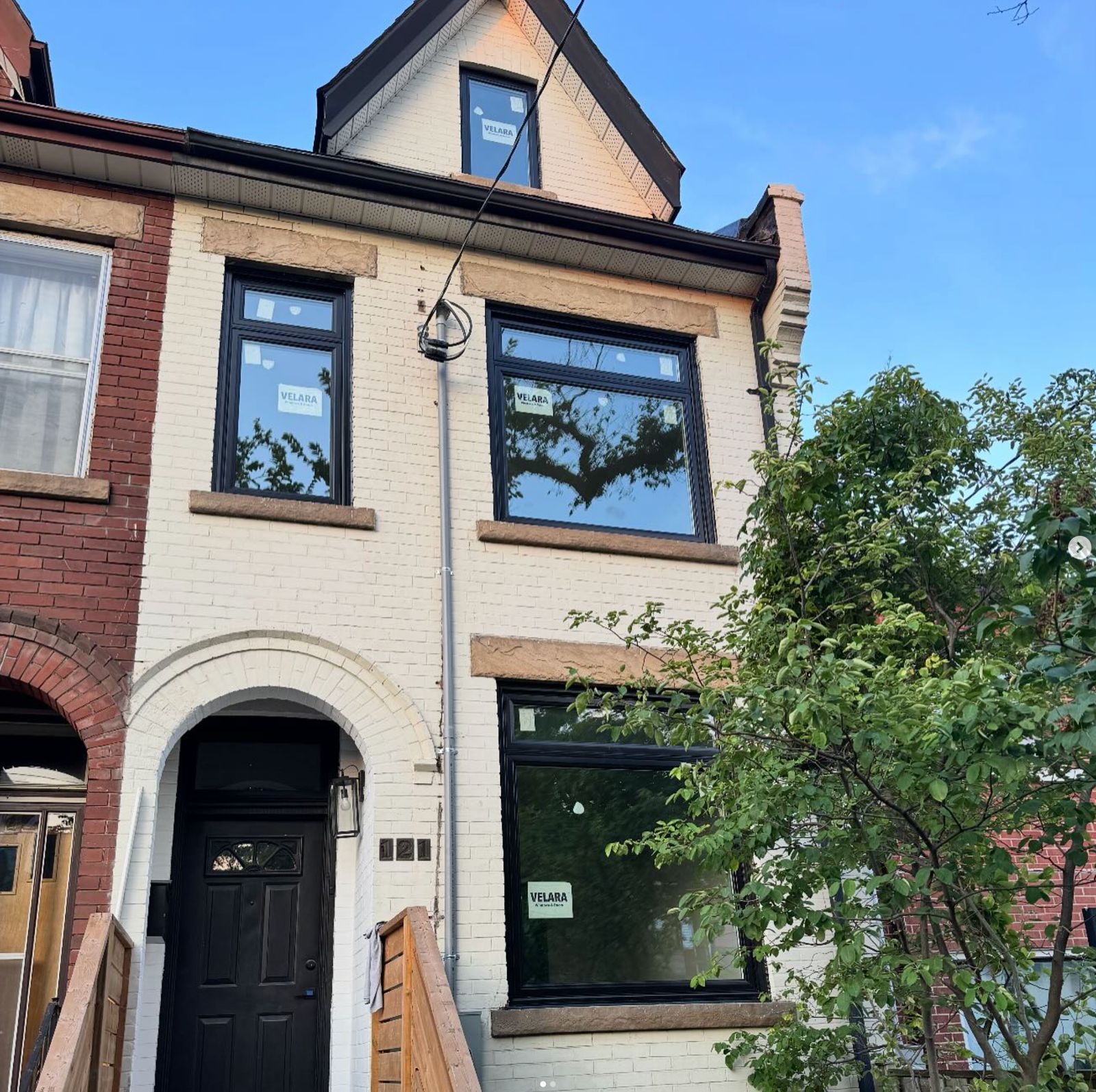 Victorian window install